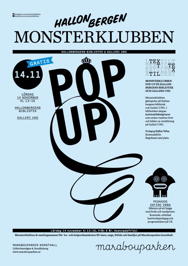 MONSTERKLUBBEN-popup